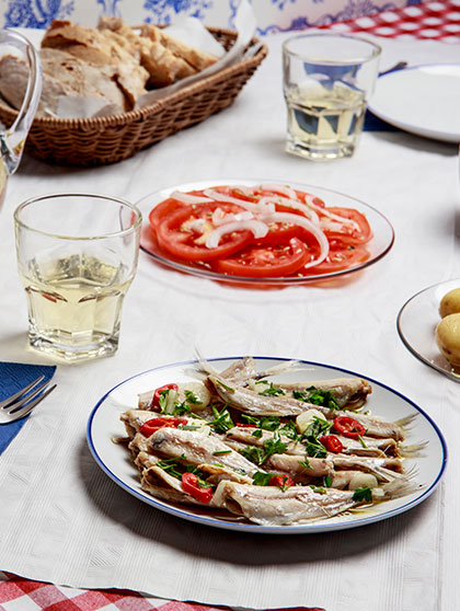 Receita Carapaus Alimados